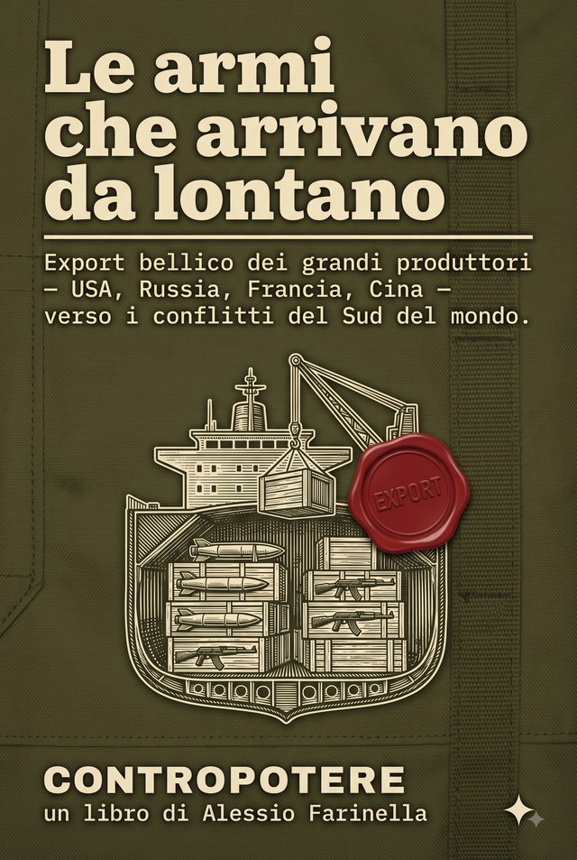 Copertina — Le armi che arrivano da lontano